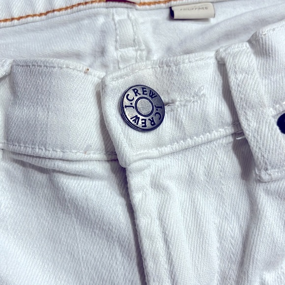 J Crew Toothpick Stretch White Jeans - Picture 6 of 11